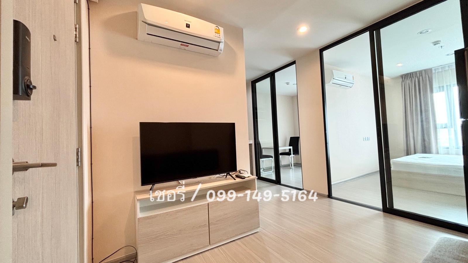 เช่าคอนโด Aspire Erawan Prime ห้องใหญ่ One Bed Plus วิวช้าง พร้อมเฟอร์นิเจอร์อย่างดีครบๆ ส่วนกลางจัดเต็ม ติดBTSเอราวัณ / โทร 099-149-5164