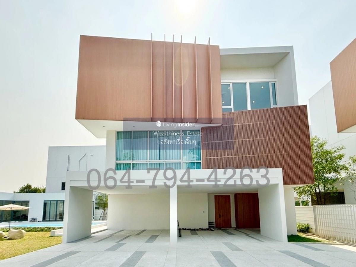 🌳⭐️ The Mark Exquisite Ratchapruek-Charansanitwong, 3-storey detached house, 600 sq m., special price 📲 𝟎𝟔𝟒-𝟕𝟗𝟒𝟒𝟐𝟔𝟑 (Khun Nam)