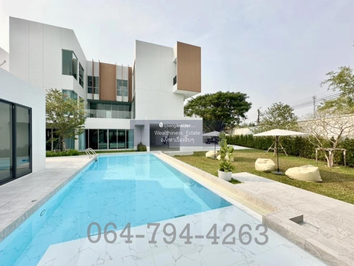 🏠 🌟The Marq Exquisite Ratchaphruek-Charansanitwong, decorated as shown in the picture, with a fully decorated swimming pool, 600 sq m. 📲 𝟎𝟔𝟒-𝟕𝟗𝟒𝟒𝟐𝟔𝟑 (Khun Nam)