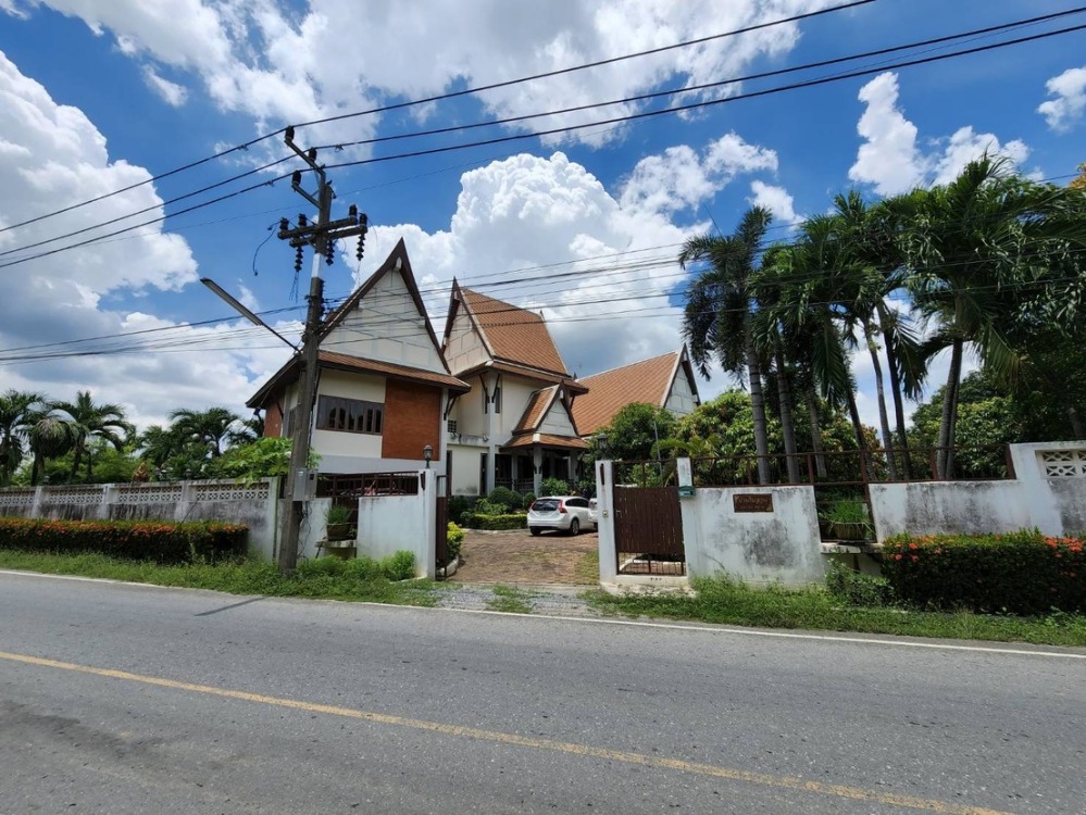 ขาย บ้านเดี่ยว บ้านสวน เรือนไทย ริมน้ำ เนื้อที่ 1-0-42 ไร่ หอมเกร็ด ทรงคนอง ไร่ขิง สามพราน นครปฐม – รูปที่ 4
