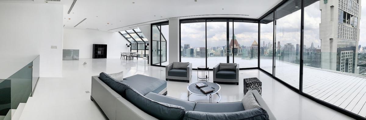 ขาย Duplex Penthouse ขนาด 507 ตร.ม พร้อมระเบียงใหญ่ 100 ตร.ม ใกล้สวนลุมพินี โซนสาทร