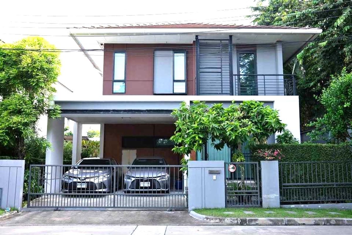 ขาย!! หมู่บ้านเศรษฐสิริ จรัญ-ปิ่นเกล้า บ้านเดี่ยว2ชั้น 4 ห้องนอน 3 ห้องน้ำ หลังมุม สภาพดีมาก ตกแต่งแล้ว พร้อมเข้าอยู่ ใกล้ศิริราช
