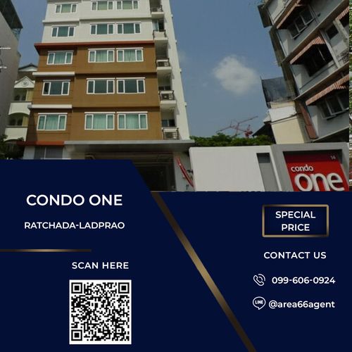 🔥 ขายด่วน!! คอนโด One Ratchada-Ladprao