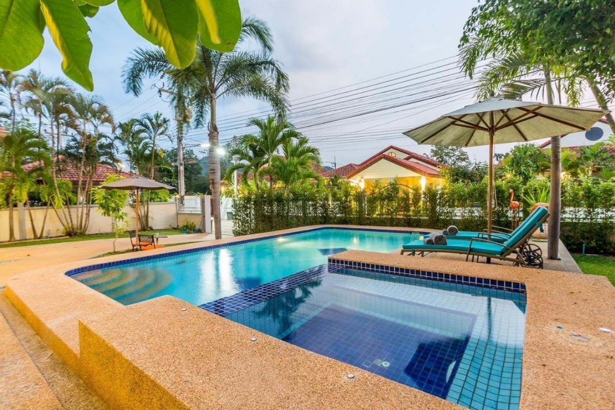 ขายบ้านเดี่ยวพูลวิลล่า Orchid palm home1 หัวหิน 102 หลังบลูพอร์ต – รูปที่ 2