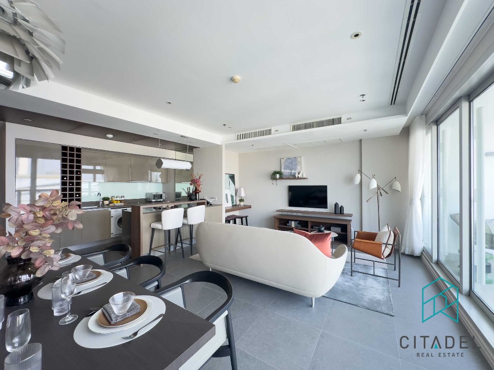 The River by Raimon Land - Riverfront, Cozy 3 Beds Condo for Rent Facing IconSiam! – รูปที่ 3