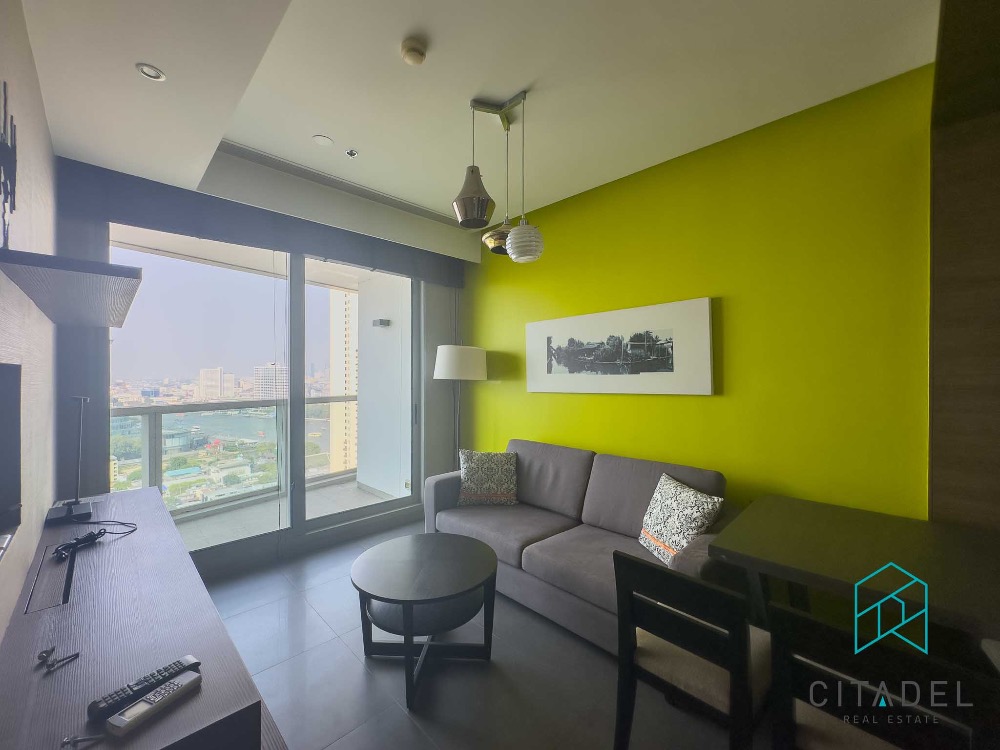 The River by Raimon Land - High Floor 2 Beds Condo for Rent Facing IconSiam! The River by Raimon Land - High Floor 2 Beds Condo for Rent Facing IconSiam!