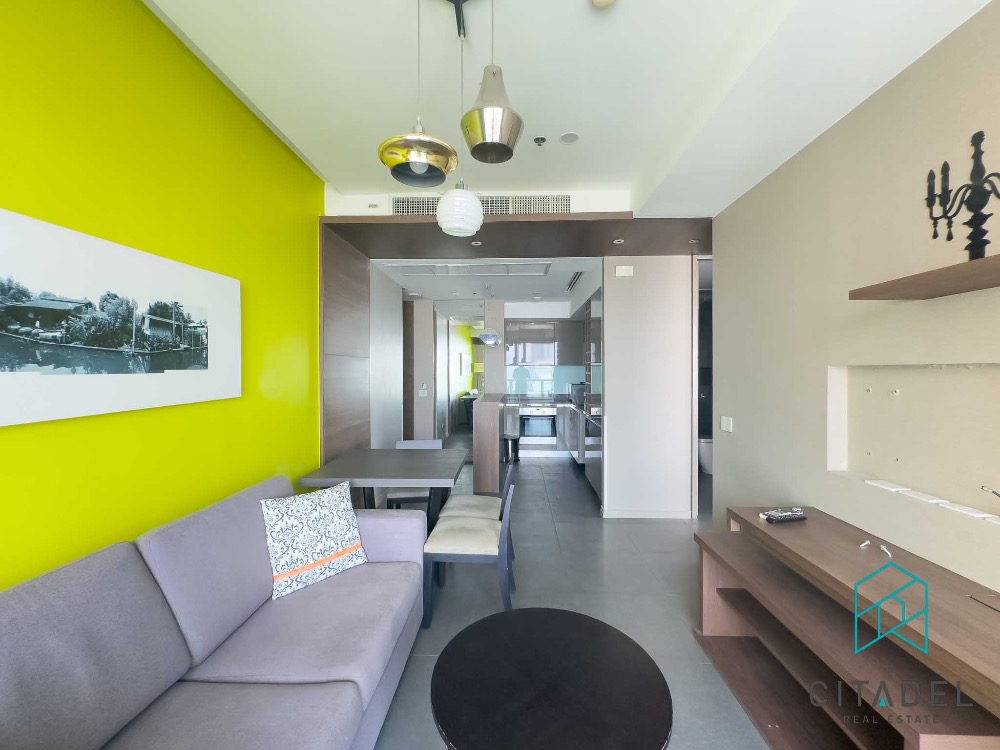 The River by Raimon Land - High Floor 2 Beds Condo for Rent Facing IconSiam! – รูปที่ 3