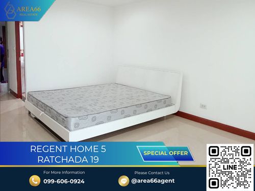 🔥 ขายด่วน!! คอนโด Regent Home 5 Ratchada 19