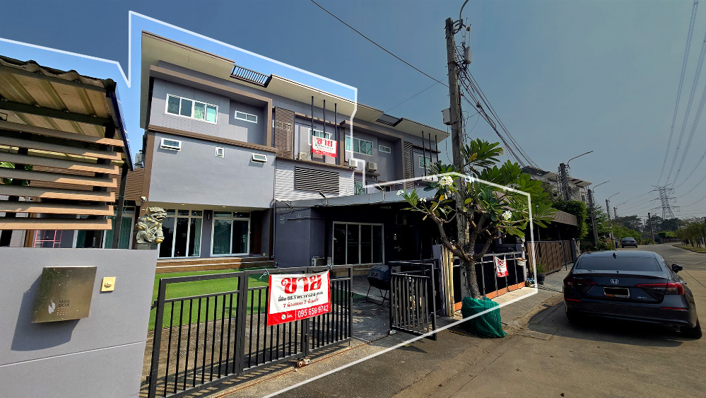ทาวน์โฮม 3 ชั้น กว่า 380 ตรม. Nirvana Park Sukhumvit 77