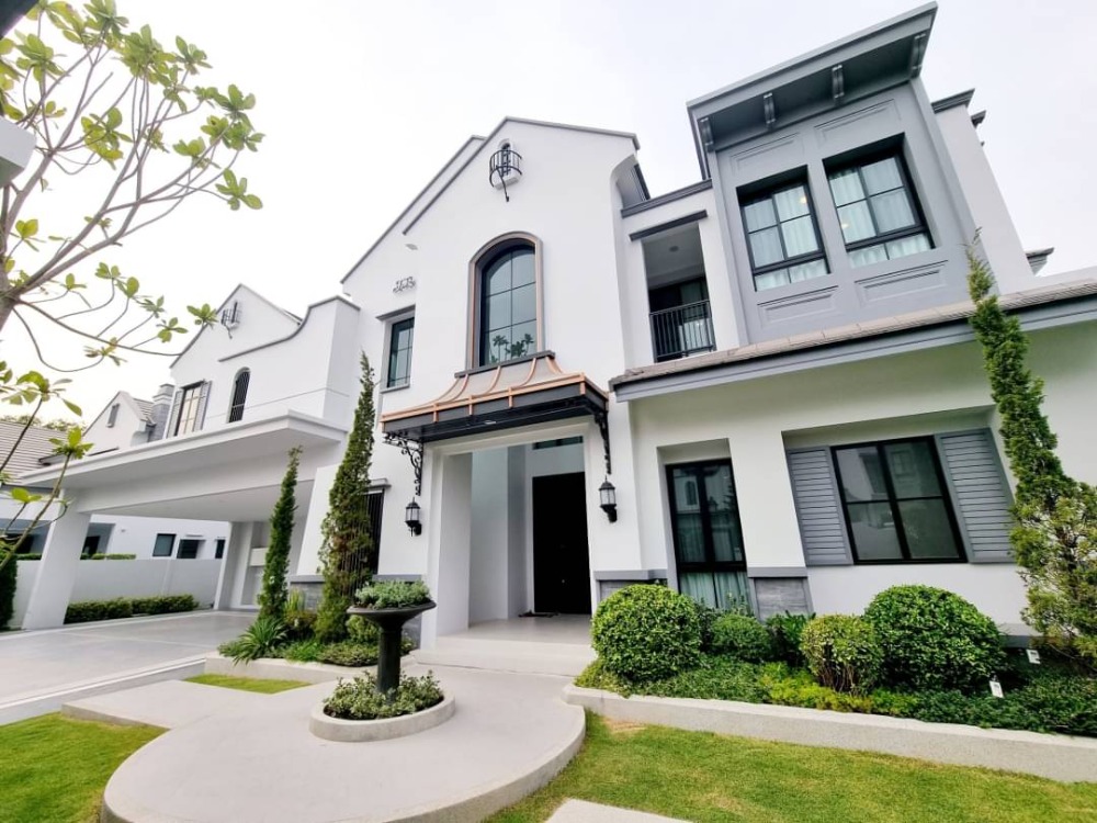 For sale: Luxury house near Club House, Nantawan Rama 9-Krungthep Kreetha new cut project, size 5 bedrooms, 6 bathrooms, Le Marquis model (Size L) For sale: Luxury house near Club House, Nantawan Rama 9-Krungthep Kreetha new cut project, size 5 bedrooms, 6 bathrooms, Le Marquis model (Size L)