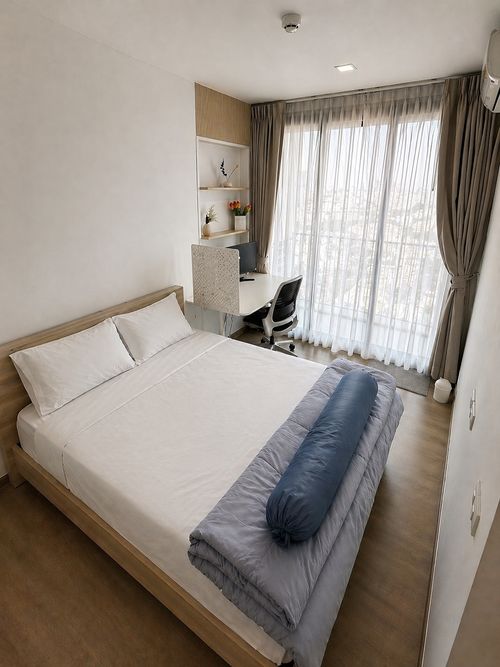 For rent The Line Phaholyothin Park ฺB building 1 bedroom fully Furnished with good location