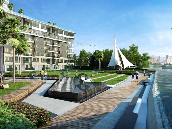 ขาย 2 ห้องนอน 91 ตร.ม. ศุภาลัย พรีมา ริวา Supalai Prima Riva – รูปที่ 3