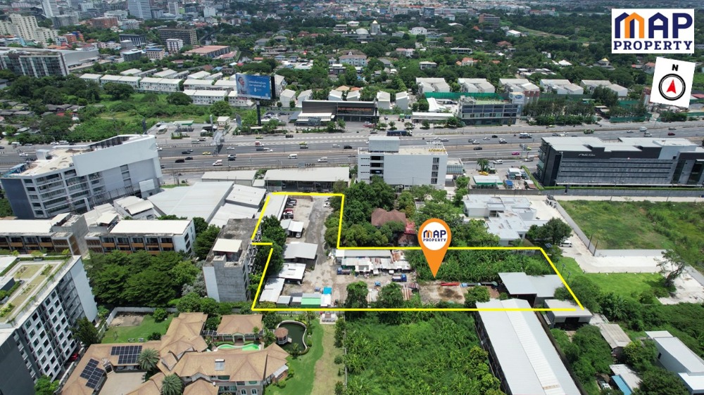 ขายที่ดินพร้อมออฟฟิศ 3 ไร่ ริมมอเตอร์เวย์-รถไฟฟ้าหัวหมาก, กรุงเทพ ขายที่ดินพร้อมออฟฟิศ 3 ไร่ ริมมอเตอร์เวย์-รถไฟฟ้าหัวหมาก, กรุงเทพ