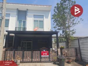 Corner townhouse for sale, Gusto Village, Theparak, Samut Prakan