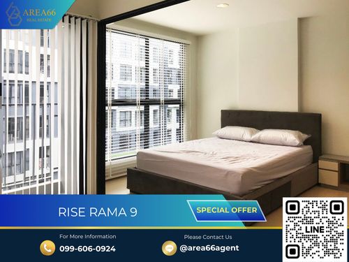 🔥 For sale, Rise Rama 9 Condo