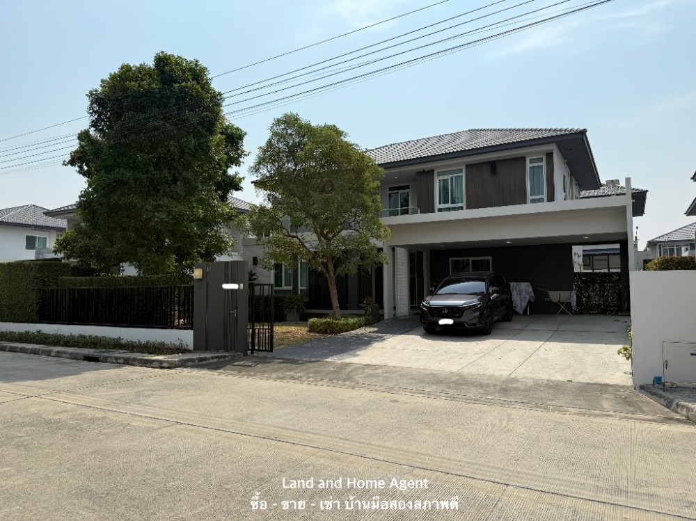 Detached house Manthana Onnut-Wongwaen 5. 4 bedrooms, Plot near garden and clubhouse ready to move in Detached house Manthana Onnut-Wongwaen 5. 4 bedrooms, Plot near garden and clubhouse ready to move in