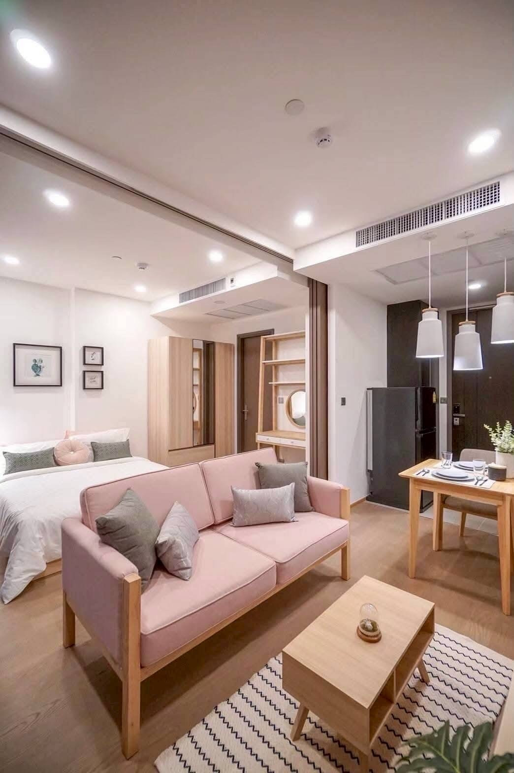 For sale, 1 bedroom, 30.5 sq m., good condition, south view, Ashton Chula Silom, near Chula, near MRT Sam Yan, 180 m., call 062-339-3663