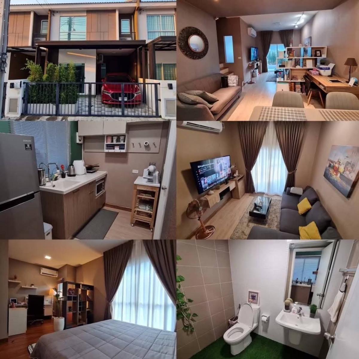 Rent a townhome (The Connect) The Connect Ram Inthra-Min Buri 2 Rent a townhome (The Connect) The Connect Ram Inthra-Min Buri 2