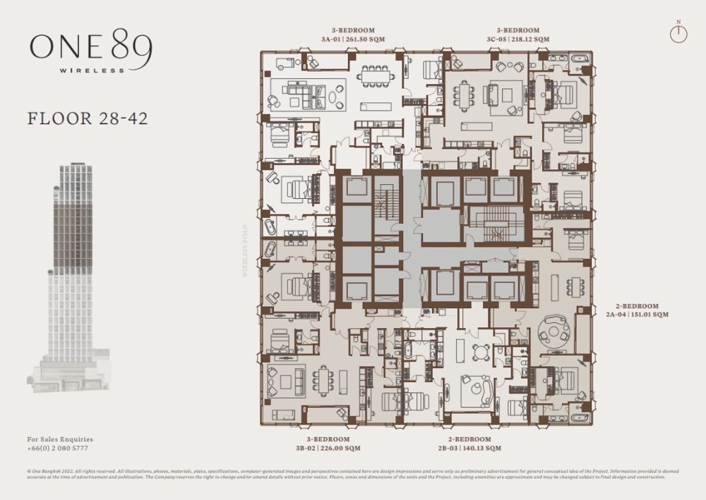 2-7 Bedroom Residences for Rent | The Ritz-Carlton Residences, One Bangkok  Ultra Luxury Living with Panoramic Views & World-Class Services – รูปที่ 2