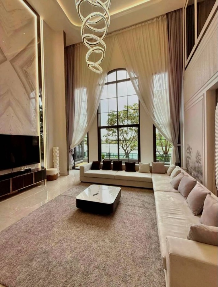 ปล่อยเช่า บ้านเดี่ยว Super Luxury ติดทะเลสาบ เลค เลเจนด์ แจ้งวัฒนะ, 4 ห้องนอน, ทำ airbnb ได้ – รูปที่ 4