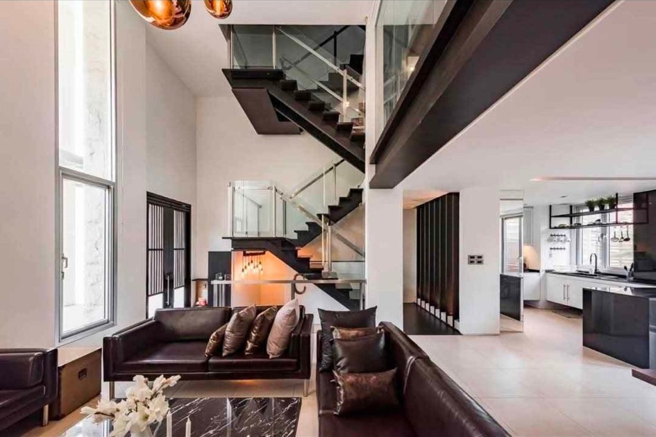 ♦ Modern Style ♦ Townhome 5 ชั้น | 4 ห้องนอน 4 ห้องน้ำ | 34.1 ตร.ว., 380.00 ตร.ม. | ใกล้ สวนลุมพินี 6 นาที, MRT คลองเตย 8 นาที, วัน แบงค็อก 9 นาที – รูปที่ 3