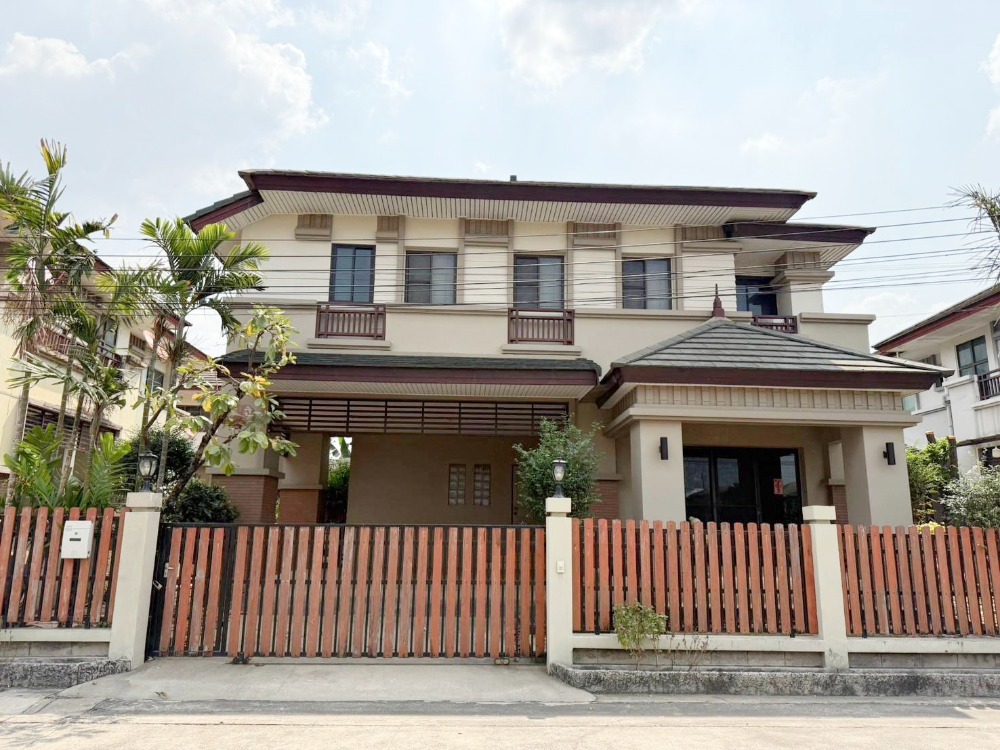 Single house for rent, Kritsana Village. (Kanchanaphisek - Rama 5)💛🧡💚Line ID @mynewhome💛🧡💚