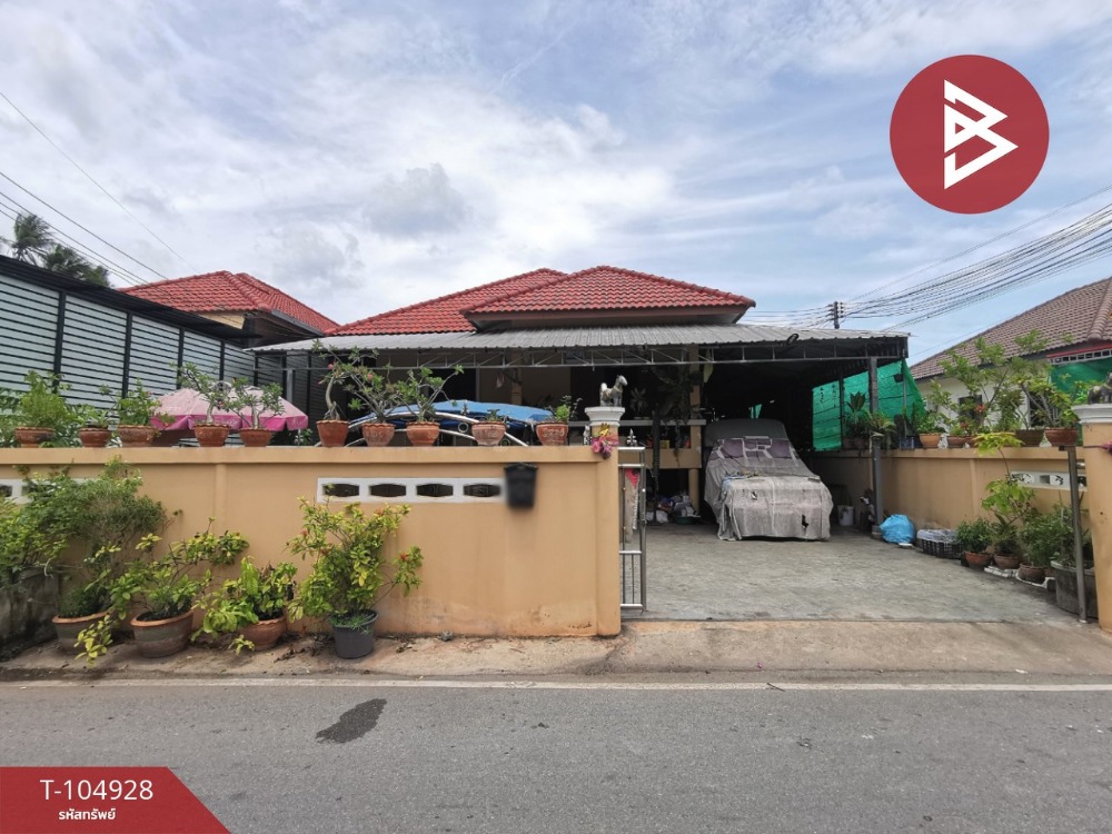 Single -story house for sale, area of 60 square meters at the end of Samut Songkhram Beach Single -story house for sale, area of 60 square meters at the end of Samut Songkhram Beach
