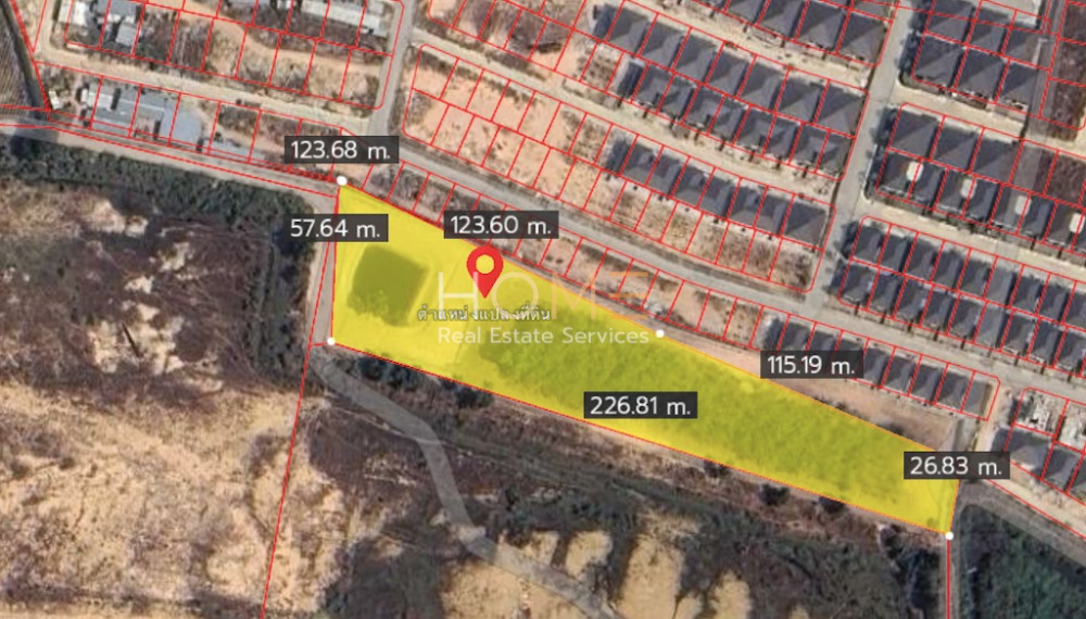ที่ดิน ศรีราชา หลังหมู่บ้านศุภาลัย / (ขาย), Land Si Racha behind Supalai Village / (FOR SALE) YEAN118