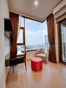 For sale, luxury condo Centric Ratchayothin 1+ bedroom, new, beautiful room, beautifully decorated, fully furnished, good view, near BTS Ratchayothin