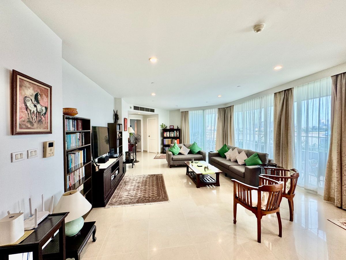 คอนโดหรู วอเตอร์มาร์ค ทาวเวอร์ เอ 3 ห้องนอน วิวแม่น้ำ ใจกลางคลองสาน (Watermark Tower A) – รูปที่ 2