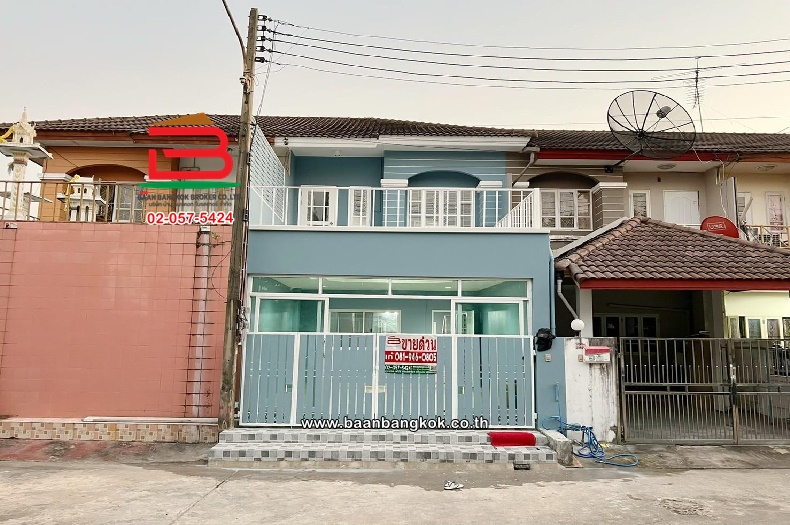 Townhouse, Sathorn Village, area 22.5 sq m., Rangsit-Nakhon Nayok Road, Thanyaburi, Pathum Thani