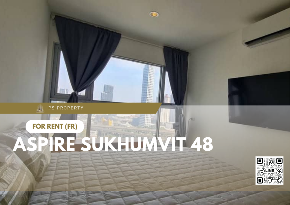 ให้เช่า 🔥 Aspire Sukhumvit 48 🔥 เฟอร์นิเจอร์ และ เครื่องใช้ไฟฟ้าครบ พร้อมเข้าอยู่ ใกล้ BTS พระโขนง