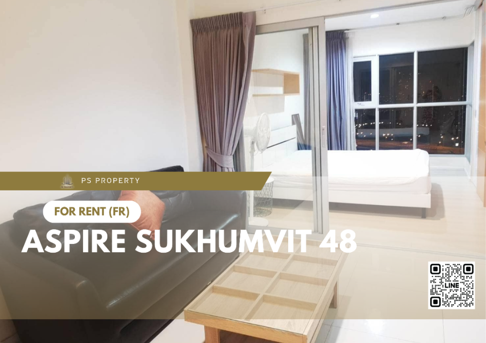 ให้เช่า ✨ Aspire Sukhumvit 48 ✨ ใกล้ BTS พระโขนง เฟอร์นิเจอร์ และ เครื่องใช้ไฟฟ้าครบ
