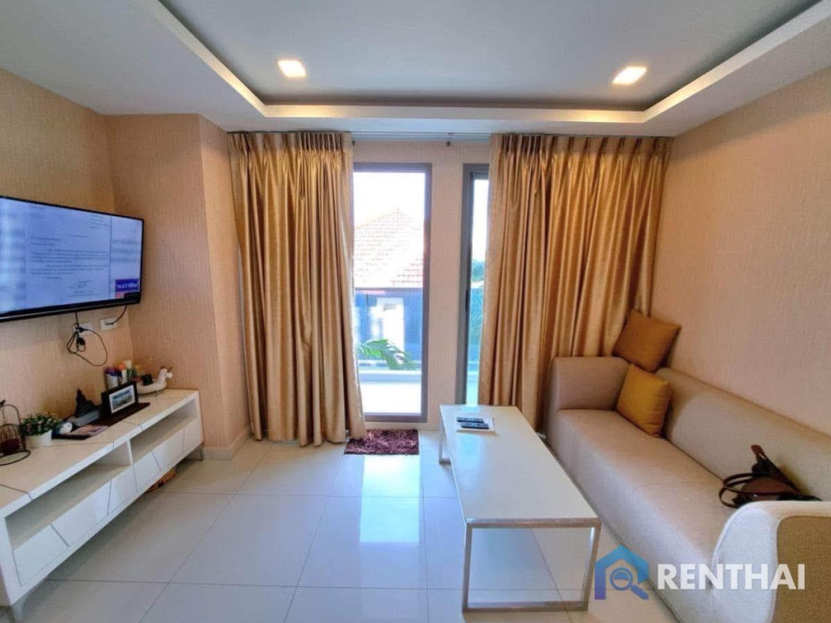 คอนโด 2 ห้องนอน พร้อมเฟอร์นิเจอร์ครบชุด ที่ Arcadia Beach Resort – รูปที่ 2