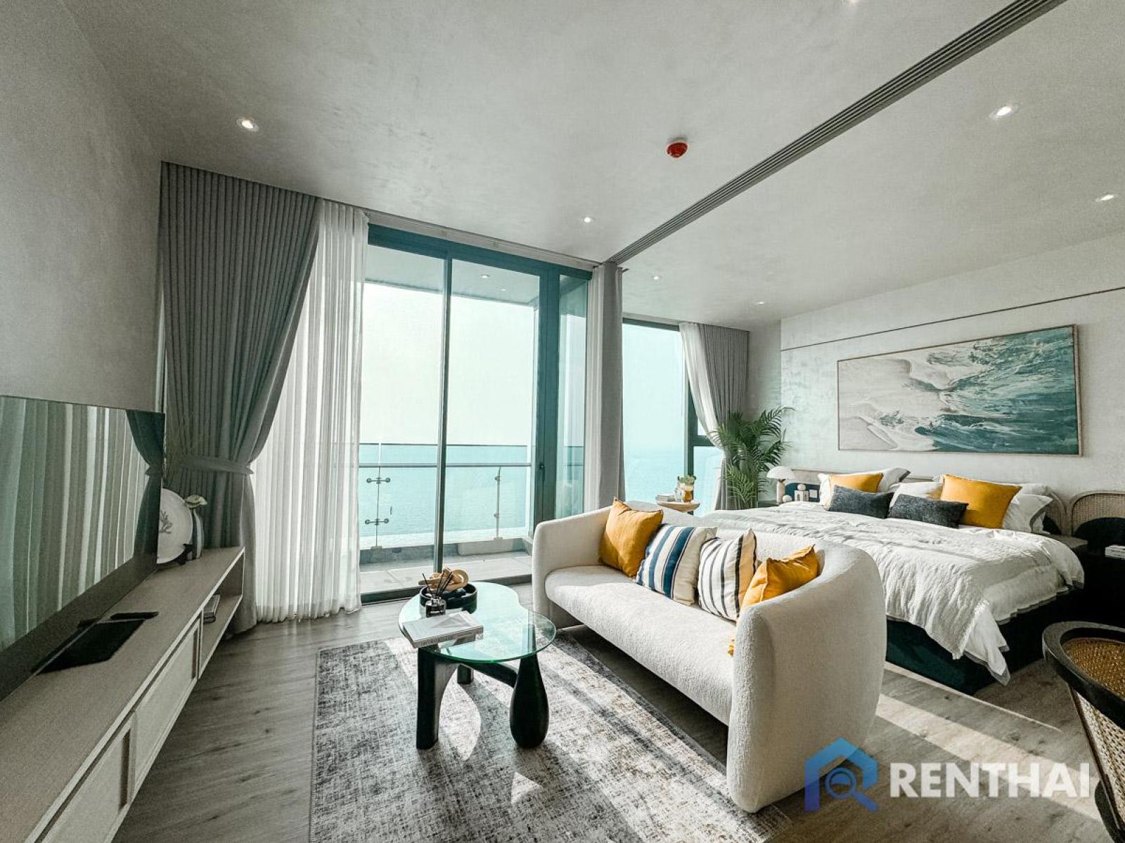 Arom Wongamat  2 ห้องนอนชื่ือต่างชาติ ในราคาที่ดีที่สุดในตอนนี้ 22,900,000 บาท