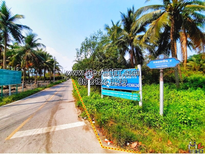 ขายที่ดินเปล่า ย่าน ทางหลวงชนบท3046 ซอยเจริญชัย คลองเขิน อำเภอเมือง สมุทรสงคราม : ใกล้บ้านสวนมะพร้าวอ่อนรีสอร์ท : 1-3-52.2 ไร่ : CODE NN-91387 – รูปที่ 3