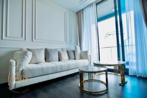 💎 ⭐ River view, high floor! For rent, Sapphire Riverside Condominium, 2 bedrooms, ready to move in, only 30,000 baht.