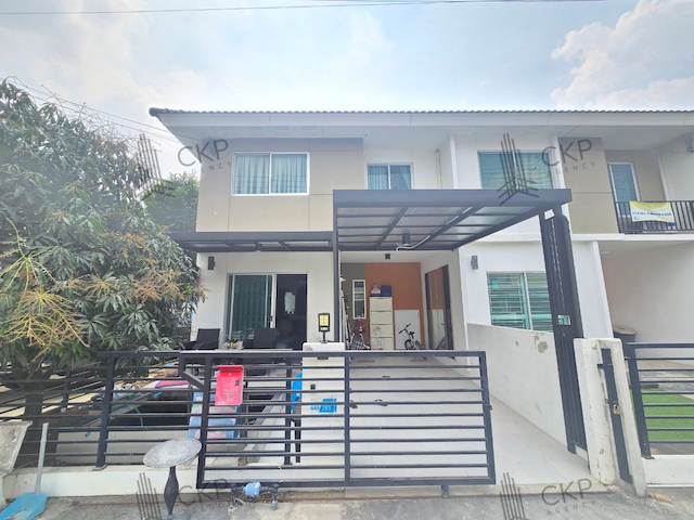ทาวน์เฮาส์ บ้านพฤกษา 113 กรุงเทพฯ-ปทุมธานี ตกแต่งต่อเติมเต็ม มีบ่อสำหรับเลี้ยงปลา ใกล้ห้างสรรพสินค้า – รูปที่ 2