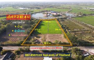 ขาย ที่ดิน หนองคาย อำเภอเมือง จังหวัดหนองคาย เนื้อที่ 7-2-87.3 ไร่ แหล่งชุมชน เขตเทศบาล เหมาะสร้าง บ้าน สำนักงาน โครงการจัดสรร