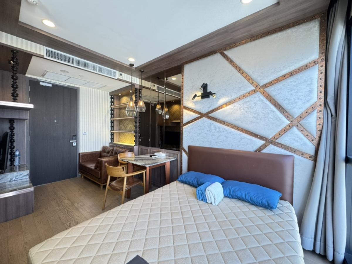 ✨Fully furnished, ready to move in ASHTON CHULA - STUDIO - 34 sq.m. with built-in furniture and electrical appliances✨ – รูปที่ 3