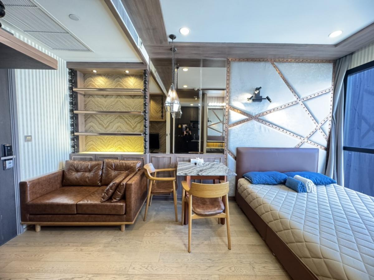 ✨Fully furnished, ready to move in ASHTON CHULA - STUDIO - 34 sq.m. with built-in furniture and electrical appliances✨ – รูปที่ 4
