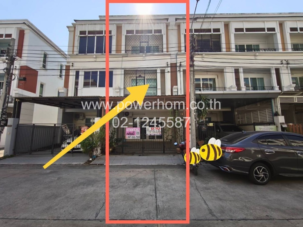 3 -story townhome, Vision Smart City Wongsawang University, Kwan Nonthaburi 3 -story townhome, Vision Smart City Wongsawang University, Kwan Nonthaburi