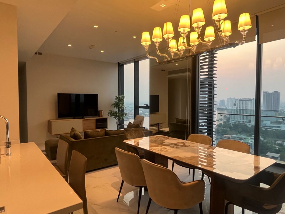 138sqm Brand New Riverside 3 bedrooms for rent at Canapaya Residences 138sqm Brand New Riverside 3 bedrooms for rent at Canapaya Residences