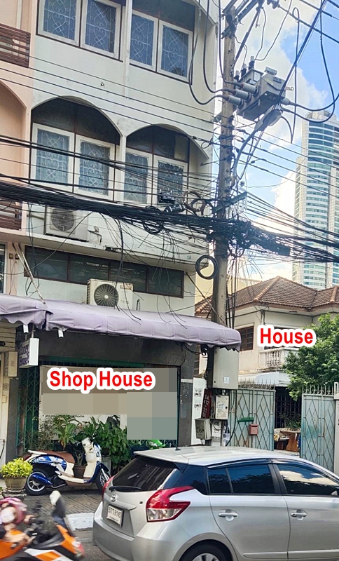 บ้าน 2 ชั้น พร้อมตึกแถว 1 คูหา ขนาด 128 ตรว. ใกล้เอ็มสเฟียร์ ขายหรือให้เช่า – รูปที่ 3