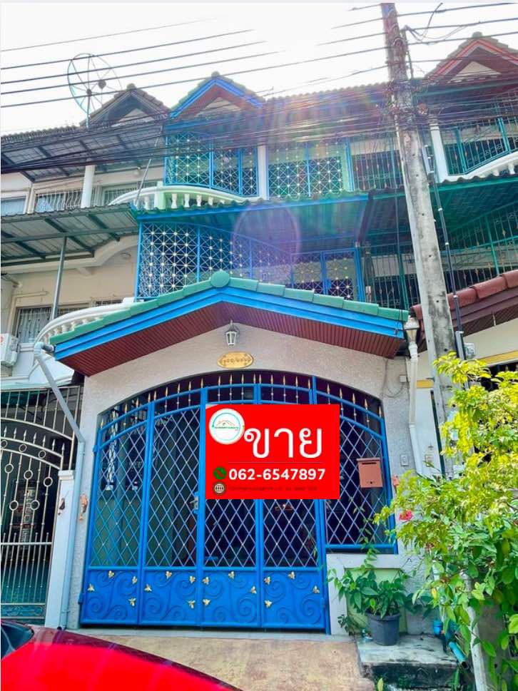 ขายบ้านสวนธนทาวน์เฮ้าส์ 3ชั้น ประชาอุทิศ33 ไม่มีค่าส่วนกลาง