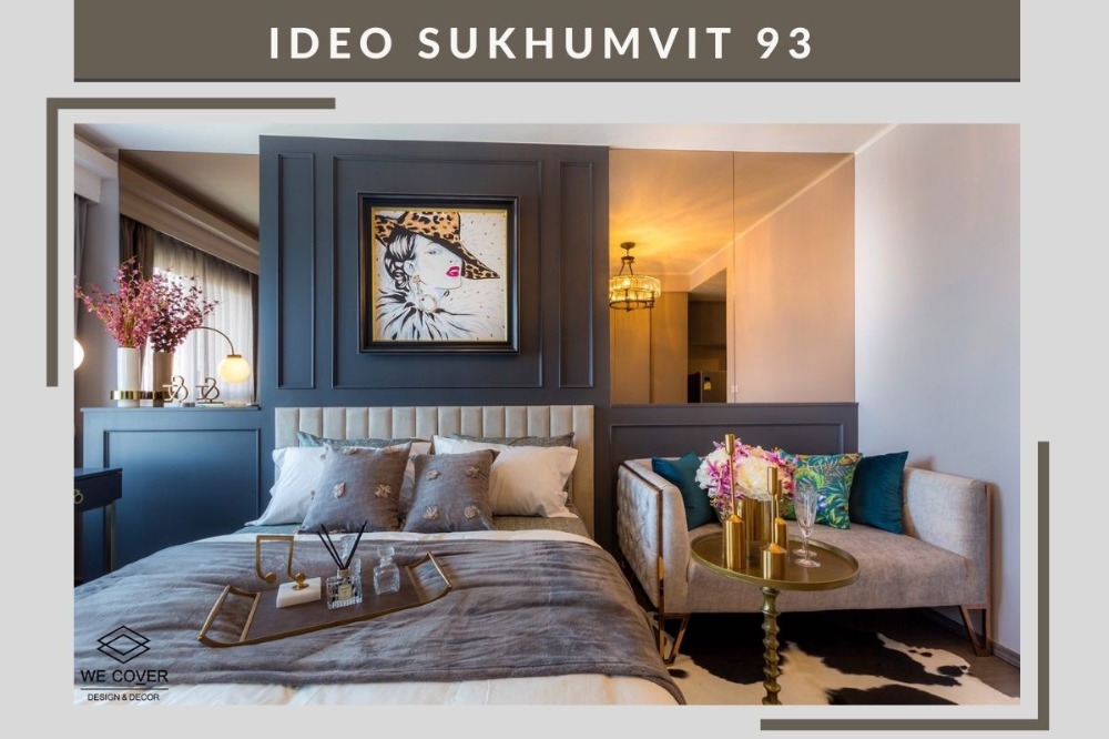 🚩 The  sells by himself Sell ​​with tenants 🏢ideo sukhumvit93 🏢 Beautiful decorative studio room