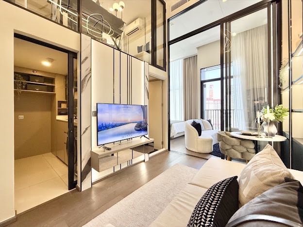 ✨Park Origin Ratchathewi✨ (1Bed Plus Duo Space, 52 S.Q.M.) only 11 mb !! Tel.0922635410 (Earth)