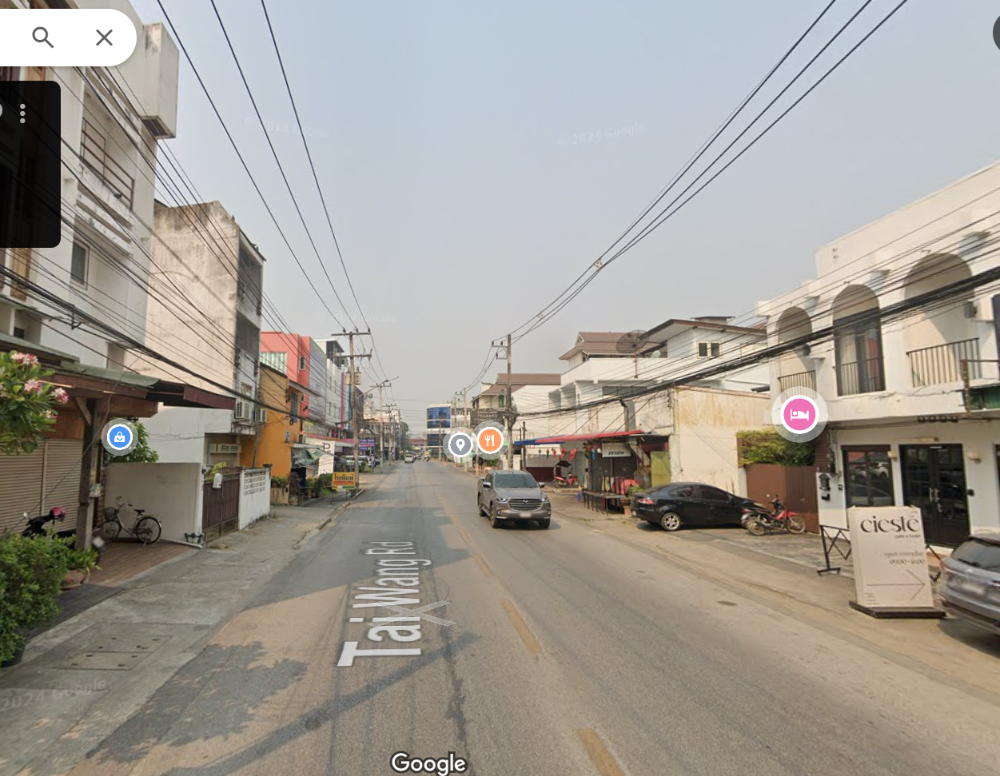 Land for sale in Chiang Mai On the end of the palace