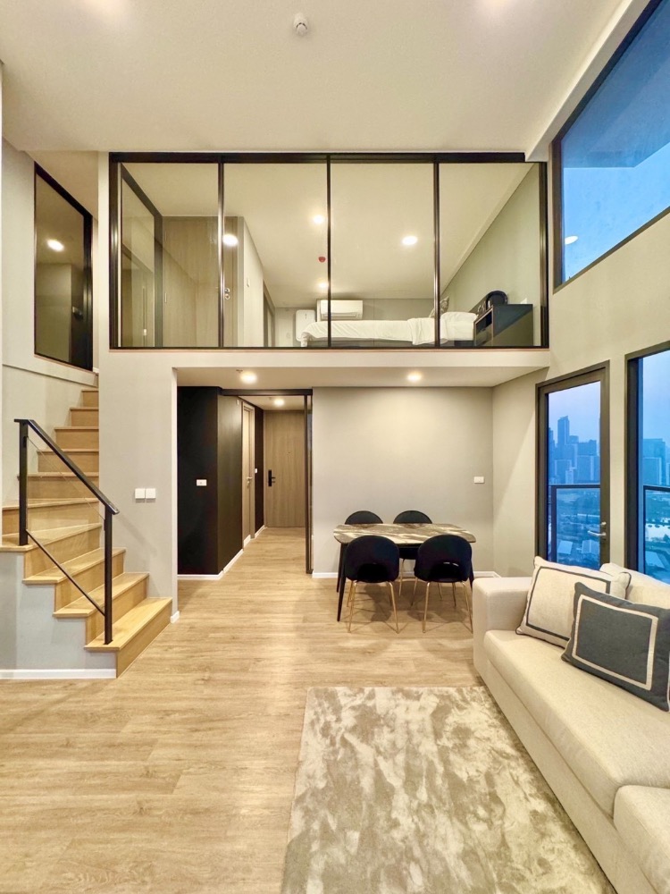 For Rent Siamese Rama 9 3 Bed Duplex Style 💚🌈