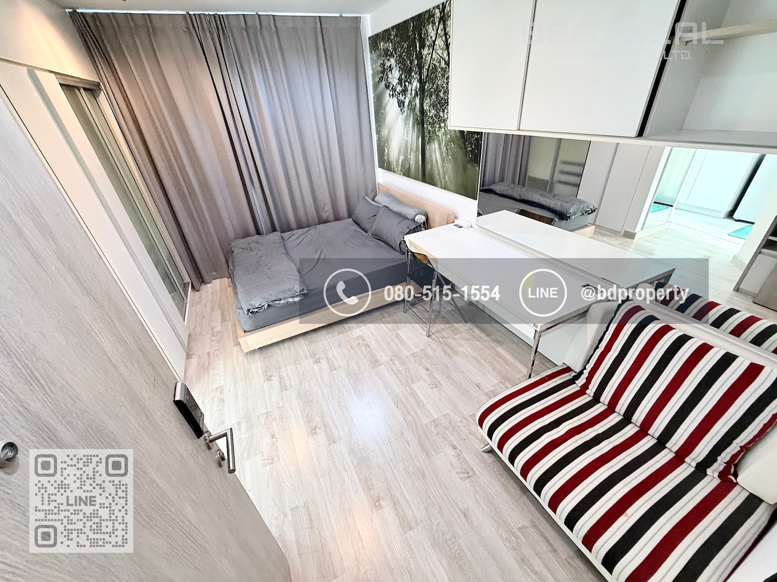 Bestdeal ให้เช่า ด่วน!!!ราคา 13,000/เดือนเท่านั้น Studio 22ตรม. เฟอร์นิเจอร์และเครื่องใช้ไฟฟ้าครบ “IDEO MOBI RAMA 9” ใกล้MRT และ เซ็นทรัลพระราม 9 เพียง 80 ม. – รูปที่ 4